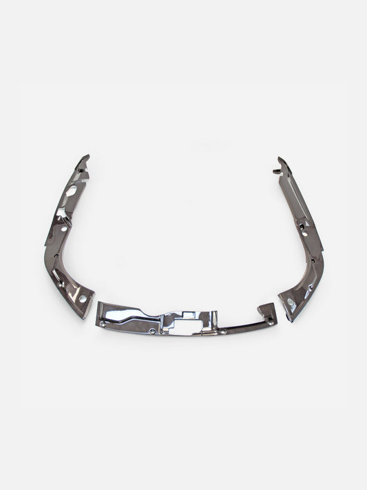 Honda Civic Type-R FL5 2023 2024 with Aftermarket Parts - Radiator Cooling Plate Kit Carbon Fiber from EPR USA