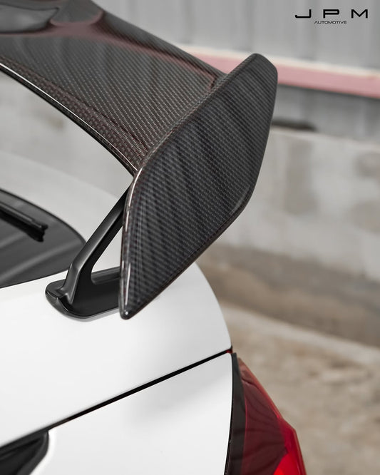 Honda Civic Type-R FL5 2023 2024 with Aftermarket Parts - Modulo Style Rear Spoiler Carbon Fiber from EPR USA