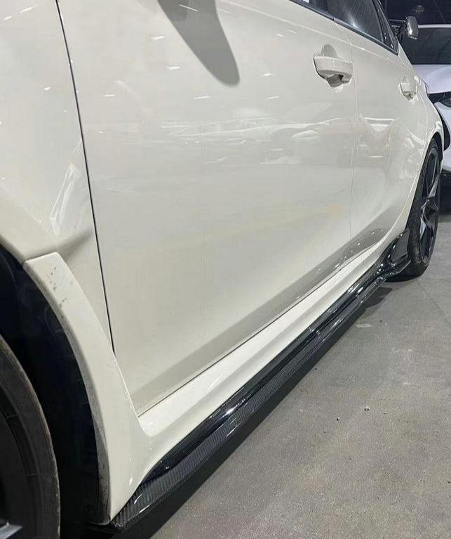 Honda Civic Type-R FL5 Aftermarket Parts - EPR USA Side Skirts Carbon ...
