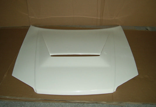 Nissan GTT R34 1999 2000 2001 2002 2003 2004 with Aftermarket Parts - K Style Hood FRP or Carbon Paintable from EPR USA