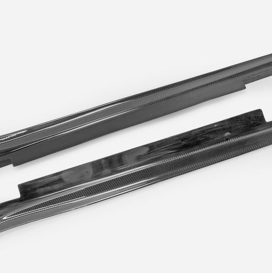 Mazda MX-5 Miata NC NC1 NC2 NC3 2006–2015 with Aftermarket Parts - GVN Style Side Skirts Carbon Fiber from EPR USA