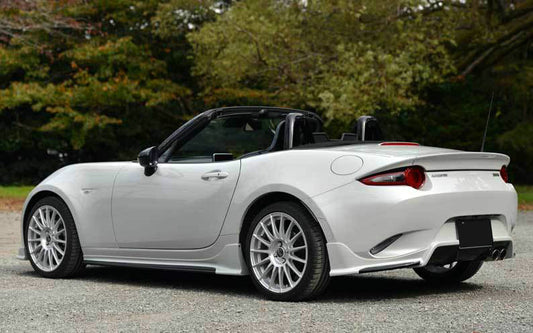 Mazda MX5 Miata Softtop RF Grand Touring Club Sport ND1 ND2 ND3 2016-ON with Aftermarket Parts - ESQ Style Rear Diffuser Carbon Fiber / FRP from EPR USA