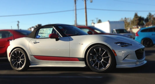Mazda MX5 Miata Softtop RF Grand Touring Club Sport ND1 ND2 ND3 2016-ON with Aftermarket Parts - Side Skirts Carbon Fiber / FRP from EPR USA