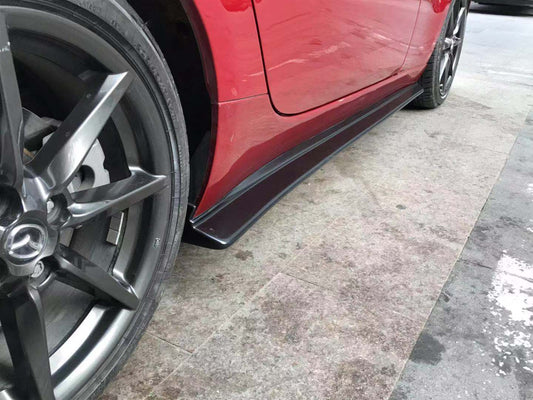 Mazda MX5 Miata Softtop RF Grand Touring Club Sport ND1 ND2 ND3 2016-ON with Aftermarket Parts - Side Skirts Carbon Fiber / FRP from EPR USA