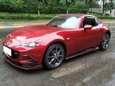 Mazda MX5 Miata Softtop RF Grand Touring Club Sport ND1 ND2 ND3 2016-ON with Aftermarket Parts - Side Skirts Carbon Fiber / FRP from EPR USA