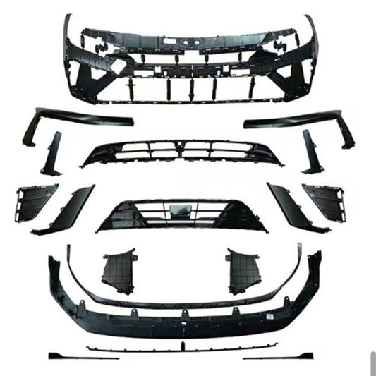 Hyundai Elantra Limited N-Line SE SEL Sport Facelift CN7 2023-ON with Aftermarket Parts - N Performance Style Front Bumper PP from EPR USA