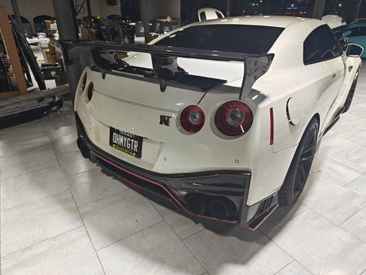 EPR TS Style Carbon Fiber Rear Spoiler Wing for Nissan GTR GT-R R35 2008-ON - Performance SpeedShop