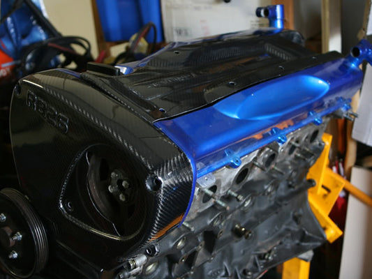 Nissan GTR R33 R34 GTR M34 Stagea RB26 1995 1996 1997 1998 1999 2000 2001 2002 2003 2004 with Aftermarket Parts - Cam Cover Carbon Fiber from EPR USA
