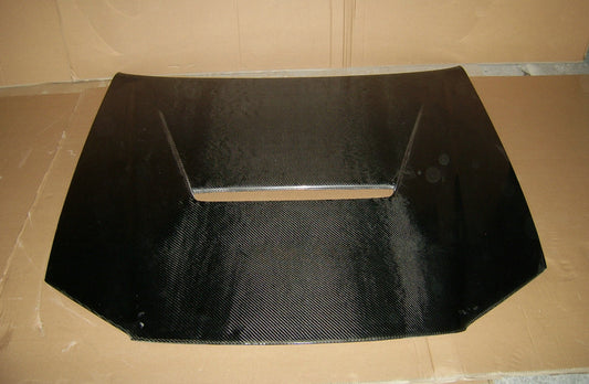 Nissan GTR R34 GTR 1999 2000 2001 2002 2003 2004 with Aftermarket Parts - K Style Hood Carbon Fiber / FRP from EPR USA