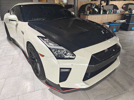 EPR Carbon Fiber Hood Bonnet EBA LBV2 Style for GTR R35 2017-2021 - Performance SpeedShop