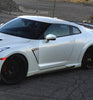 Nissan GTR R35 CBA DBA EBA 2008 2009 2010 2011 2012 2013 2014 2015 2016 2017 2018 2019 2020 2021 2022 2023 2024 with Aftermarket Parts - WD Style Side Skirts Carbon Fiber / FRP from EPR USA