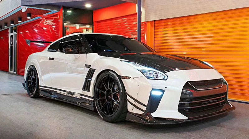 Nissan GTR R35 CBA DBA EBA Aftermarket Parts - EPR USA Side Skirts ...