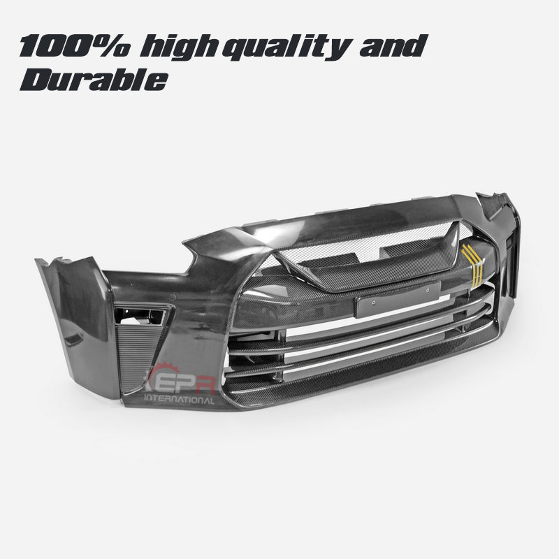 GTR R35 EBA Aftermarket Parts - EPR USA Front Lip & Undertray & Front ...