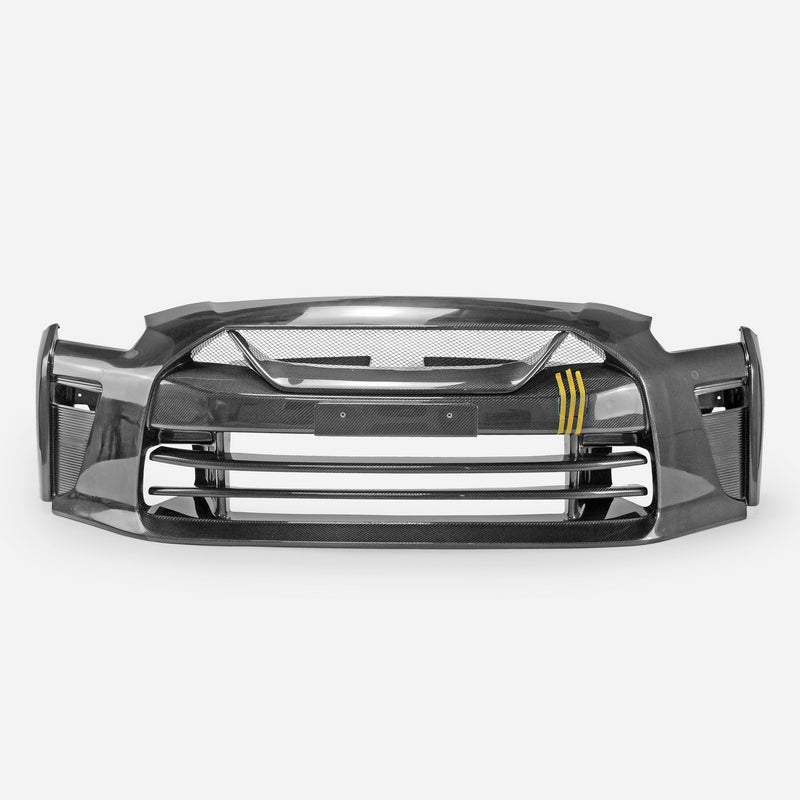 GTR R35 EBA Aftermarket Parts - EPR USA Front Lip & Undertray & Front ...