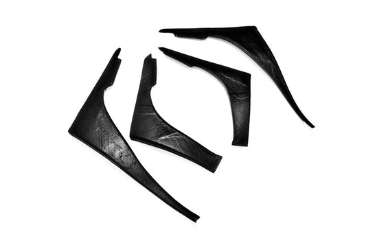 Nissan R32 Skyline GTR 1989 1990 1991 1992 1993 1994 with Aftermarket Parts - TBO Style Front Canards Carbon Fiber / FRP from EPR USA