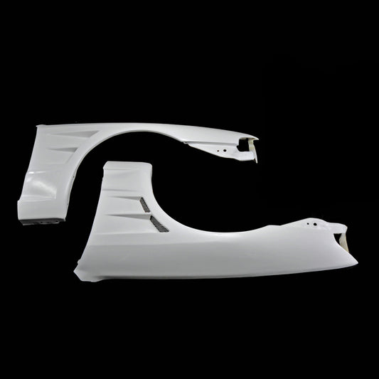 Nissan R32 Skyline GTS 1989 1990 1991 1992 1993 1994 & R32 Skyline 4 Door 1989 1990 1991 1992 1993 1994 with Aftermarket Parts - BN Style Front Fender Carbon Fiber / FRP from EPR USA