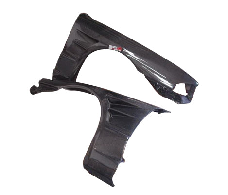 Nissan R32 Skyline GTS 1989 1990 1991 1992 1993 1994 & R32 Skyline 4 Door 1989 1990 1991 1992 1993 1994 with Aftermarket Parts - BN Style Front Fender Carbon Fiber / FRP from EPR USA