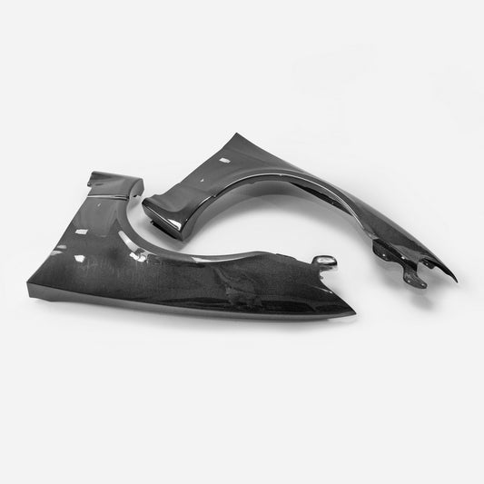 Nissan R33 Skyline GTR 1995 1996 1997 1998 with Aftermarket Parts - Front Wide Vented Fender Carbon Fiber / FRP from EPR USA