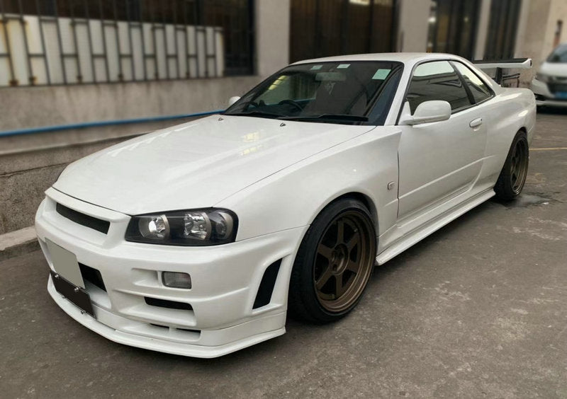 Nissan R34 ER34 GTT Aftermarket Parts - EPR USA Front & Rear Fender ...