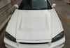 Nissan R34 ER34 GTT 1999 2000 2001 2002 2003 2004 with Aftermarket Parts - Nismo Style Hood Carbon Fiber/FRP from EPR USA