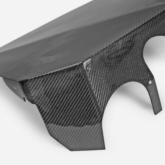 Nissan R34 ER34 HR34 GTT M34 RB25 1995 1996 1997 1998 1999 2000 2001 2002 2003 2004 with Aftermarket Parts - Air Filter Cover Shield Carbon Fiber/FRP from EPR USA