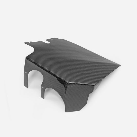 Nissan R34 ER34 HR34 GTT M34 RB25 1995 1996 1997 1998 1999 2000 2001 2002 2003 2004 with Aftermarket Parts - Air Filter Cover Shield Carbon Fiber/FRP from EPR USA