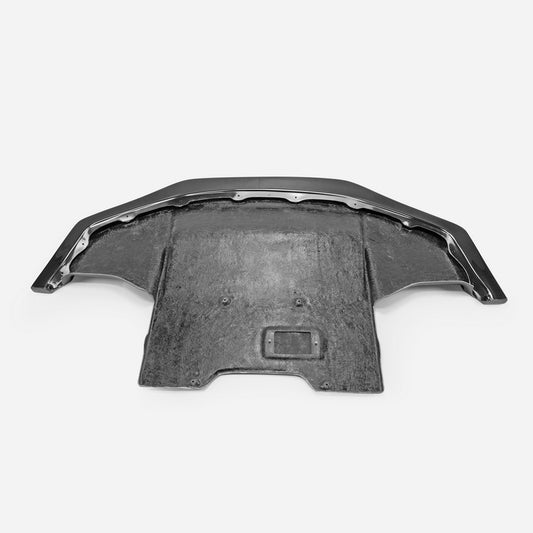 Nissan R34 GTR Base 1999 2000 2001 2002 2003 2004 with Aftermarket Parts - TS Style Front Lip Diffuser Carbon Fiber / FRP from EPR USA