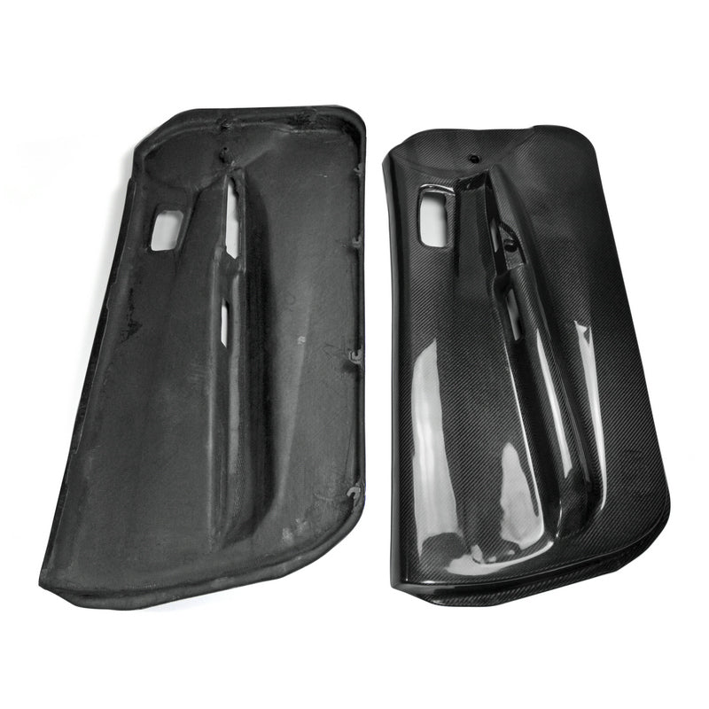 Nissan R34 GTR ER34 GTT 1999 2000 2001 2002 2003 2004 with Aftermarket Parts - Door Card Pair Carbon Fiber from EPR USA