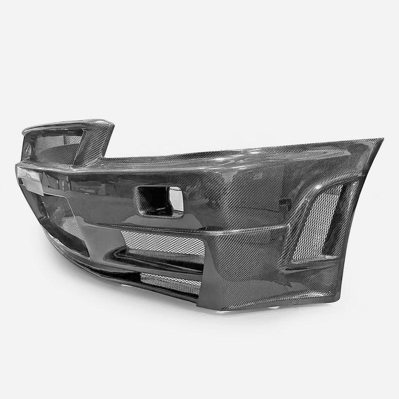 Nissan R34 GTT ER34 HR34 GTT 1999 2000 2001 2002 2003 2004 with Aftermarket Parts - Z Tune Style Front Bumper Carbon Fiber / FRP from EPR USA