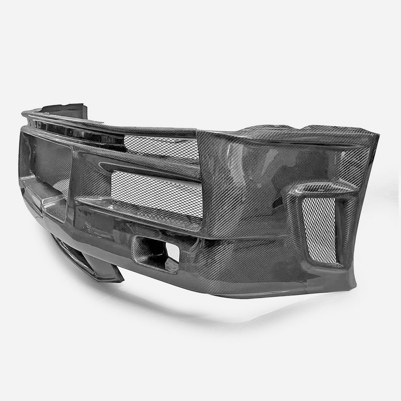 Nissan R34 GTT ER34 HR34 GTT 1999 2000 2001 2002 2003 2004 with Aftermarket Parts - Z Tune Style Front Bumper Carbon Fiber / FRP from EPR USA