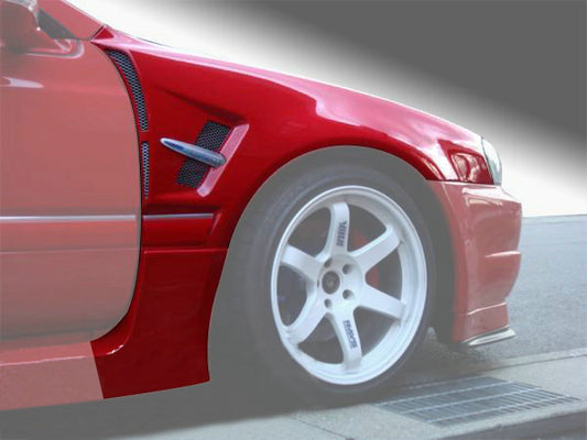 Nissan R34 M34 Stagea1999 2000 2001 2002 2003 2004 with Aftermarket Parts - Front Fender GTR Style Carbon Fiber / FRP from EPR USA