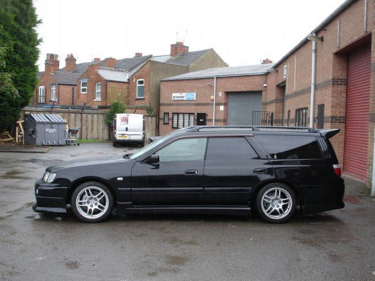 Nissan R34 M34 Stagea1999 2000 2001 2002 2003 2004 with Aftermarket Parts - Wing INGS Style Carbon Fiber / FRP from EPR USA