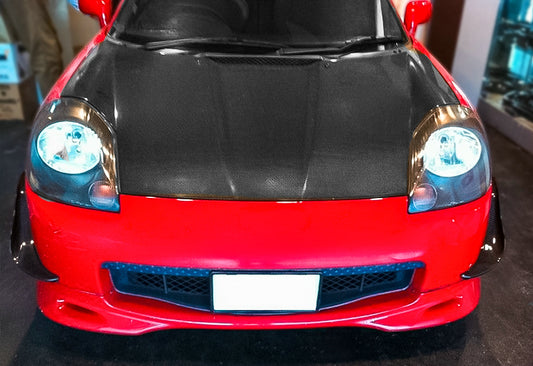 Toyota MR2 Spyder MRS W30 2000 2001 2002 2003 2004 2005 with Aftermarket Parts - OEM Style Hood Carbon Fiber from EPR USA