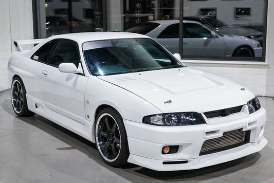 Nissan R33 Skyline GTR 1995 1996 1997 1998 with Aftermarket Parts - OE Style Front Bumper Carbon Fiber / FRP from EPR USA