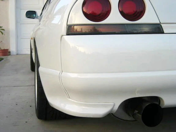 Nissan R33 Skyline GTR Aftermarket Parts - EPR USA Rear Bumper Spat ...