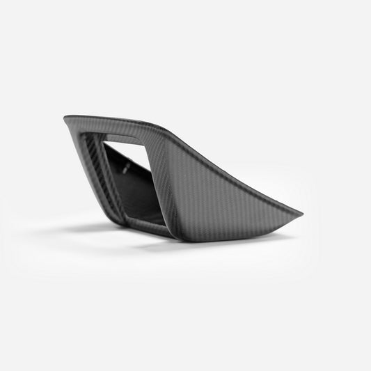 Nissan 370Z Sport Touring Base Fairlady Z Z34 Pre-Facelift & Facelift 2009 2010 2011 2012 2013 2014 2015 2016 2017 2018 2019 2020 with Aftermarket Parts - Rear Fog Light Pod Carbon Fiber from EPR USA