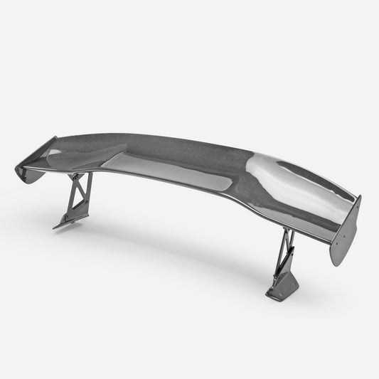 Honda Civic Type-R FK8 2017 2018 2019 2020 2021 & Civic 10th Gen FK7 2017 2018 2019 2020 2021 with Aftermarket Parts - JS Style Rear GT Spoiler Carbon Fiber / FRP from EPR USA