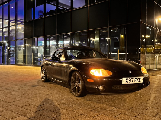 Mazda Miata MX-5 1.6L 1.8L NA6 NA8 1990 1991 1992 1993 1994 1995 1996 1997 with Aftermarket Parts - Rear Lip Spoiler Carbon Fiber / FRP from EPR USA