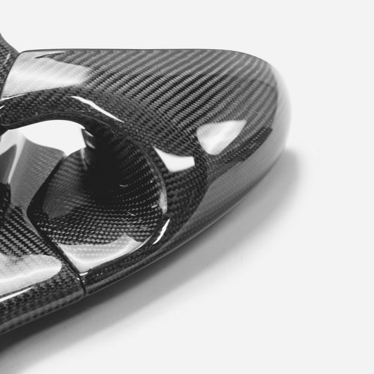 Honda Civic EP 7th 2001 2002 2003 2004 2005 with Aftermarket Parts - Right Hand Drive Mirror Cap Carbon Fiber / FRP from EPR USA