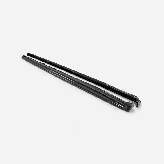 Nissan Stagea C34 WC34 1996 1997 1998 1999 2000 2001 with Aftermarket Parts - Side Skirts Extension Carbon Fiber from EPR USA