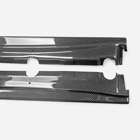 Subaru Legacy Touring BP Pre-facelift & Facelift 2003 2004 2005 2006 2007 2008 2009 with Aftermarket Parts - Side Skirts Carbon Fiber from EPR USA