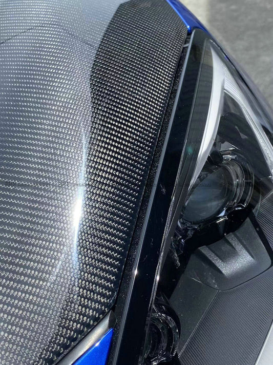 Subaru BRZ ZD8 2022 2023 2024 & Toyota GR86 ZN8 2022 2023 2024 with Aftermarket Parts - EPA1 Style Hood Carbon Fiber / FRP from EPR USA