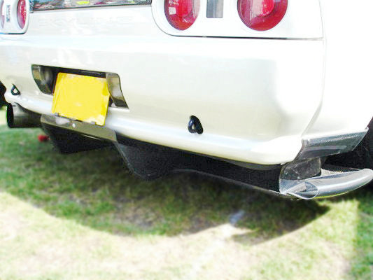 Nissan R32 Skyline GTR 1989 1990 1991 1992 1993 1994 & R32 Skyline GTS 1989 1990 1991 1992 1993 1994 with Aftermarket Parts - TS Style Rear Diffuser Carbon Fiber / FRP from EPR USA