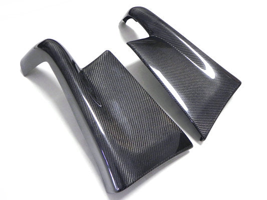 Nissan R32 Skyline GTR 1989 1990 1991 1992 1993 1994 with Aftermarket Parts - TS Style Rear Spat Aprron Carbon Fiber / FRP from EPR USA