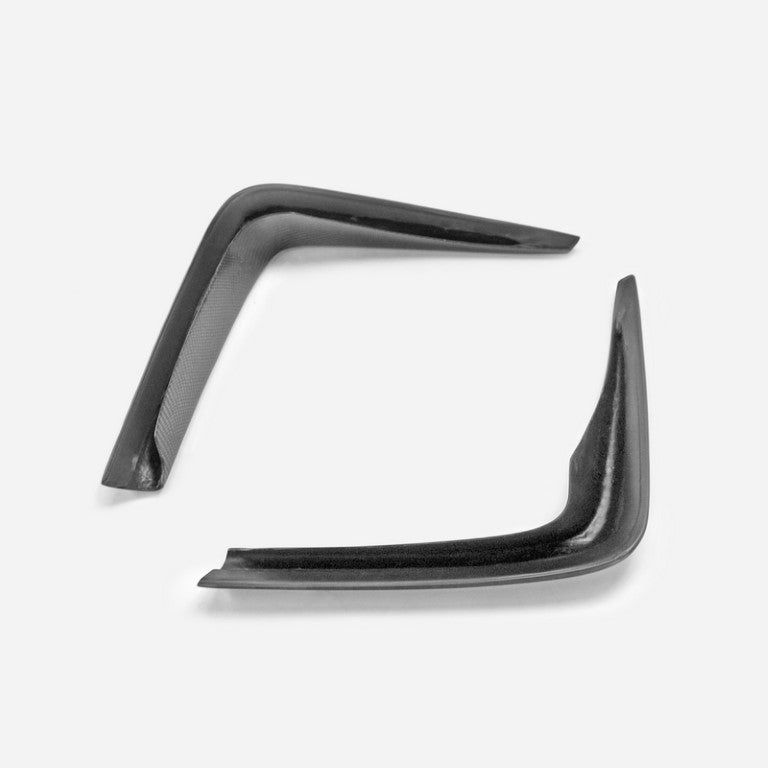 Toyota GR86 ZN8 2022 2023 2024 with Aftermarket Parts - TMS Style Front Bumper Canard Carbon Fiber / FRP from EPR USA