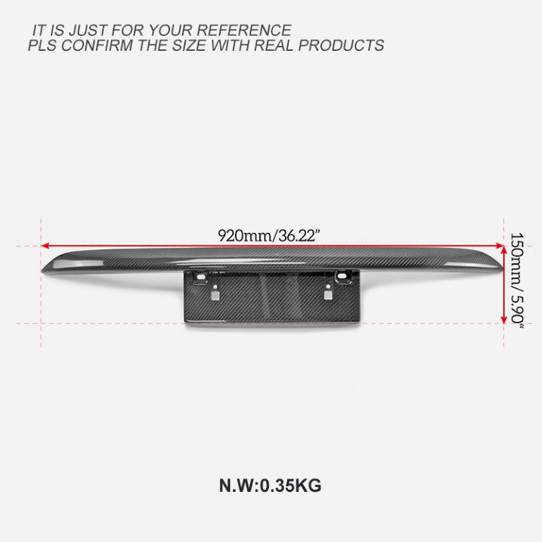 Toyota GR86 ZN8 2022 2023 2024 with Aftermarket Parts - TMS Style Front Bumper Trim Carbon Fiber / FRP from EPR USA