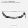 Toyota GR86 ZN8 2022 2023 2024 with Aftermarket Parts - TMS Style Front Lip Carbon Fiber / FRP from EPR USA