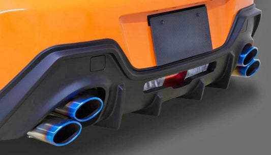 Toyota GR86 ZN8 2022 2023 2024 with Aftermarket Parts - TMS Style Rear Diffuser Carbon Fiber / FRP from EPR USA