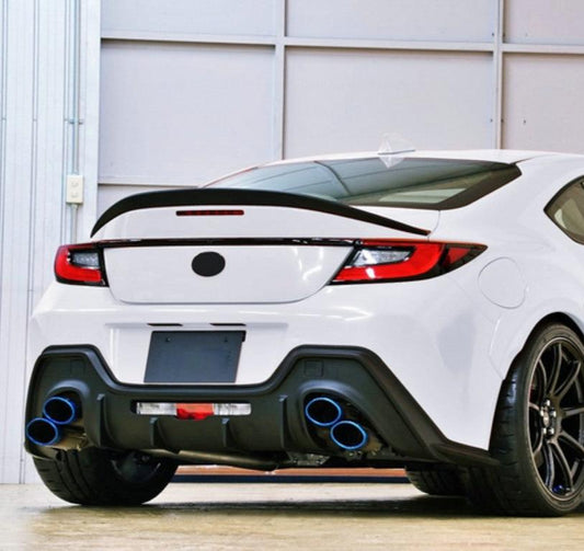 Toyota GR86 ZN8 2022 2023 2024 with Aftermarket Parts - TMS Style Rear Diffuser Carbon Fiber / FRP from EPR USA