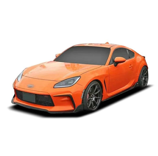 Toyota GR86 ZN8 2022 2023 2024 with Aftermarket Parts - TMS Style Rear Diffuser Carbon Fiber / FRP from EPR USA